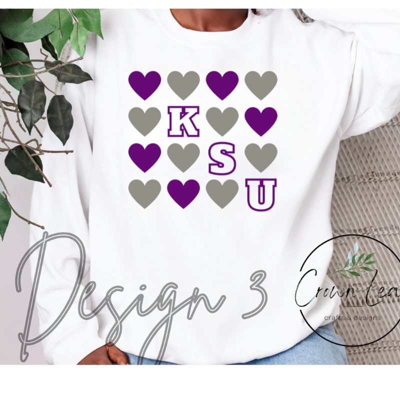 KSU❤️Design 3 [Gildan Brand] *Adult S-4XL  Main Image